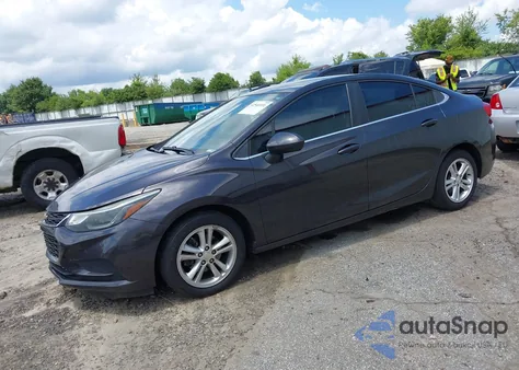 2017 Chevrolet Cruze Lt Auto из США, поврежденный, VIN 1G1BE5SM3H7186586